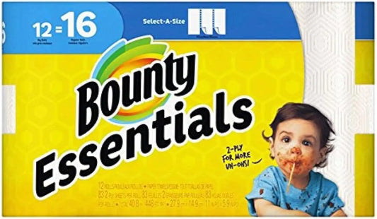 Bounty Paper Towels, 12 Pack