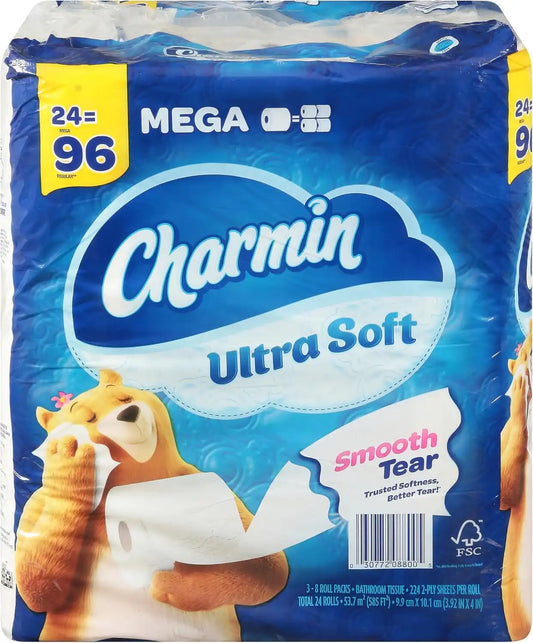 Charmin, Ultra Soft, 24 Count