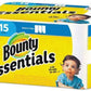 Bounty 75720 Essentials Select-A-Size Paper Towels, 2-Ply, 78 Sheets/Roll, 12 Rolls/Carton, 12 Count (Pack of 1)