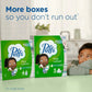 Puffs Plus Lotion Facial Tissues, 4 Family Boxes, 124 tissues per box (Pack of 2)