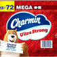 Charmin Ultra Strong Toilet Paper 18 Mega Rolls, 220 Sheets Per Roll