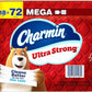 Charmin Ultra Strong Toilet Paper 18 Mega Rolls, 220 Sheets Per Roll