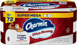 Charmin Ultra Strong Toilet Paper 12 Mega XL Rolls, 363 Sheets Per Roll (Packaging May Vary)