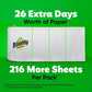 Bounty Quick-Size Paper Towels, White, 12 Family Triple = 40 Regular Rolls