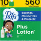 Puffs Plus Lotion Facial Tissues, 10 Cubes, 56 Tissues Per Box