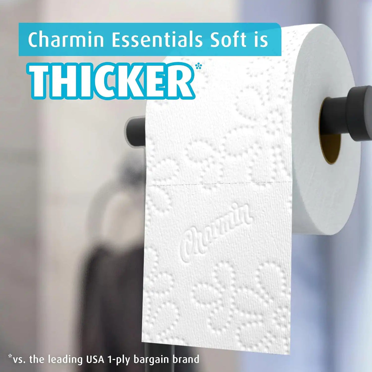 Charmin Essentials Soft Toilet Paper Mega Rolls, 6 Rolls (330 Sheets) (Pack of 3)
