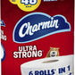 Charmin Ultra Strong Toilet Paper, Super Mega Roll, 8 Count of 426 2-Ply Sheets Per Roll