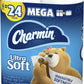 Charmin Ultra Soft Toilet Paper, 6 Mega Rolls = 24 Regular Rolls