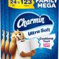 Charmin Ultra Soft Cushiony Touch Toilet Paper, 24 Family Mega Rolls = 123 Regular Rolls (Packaging May Vary)