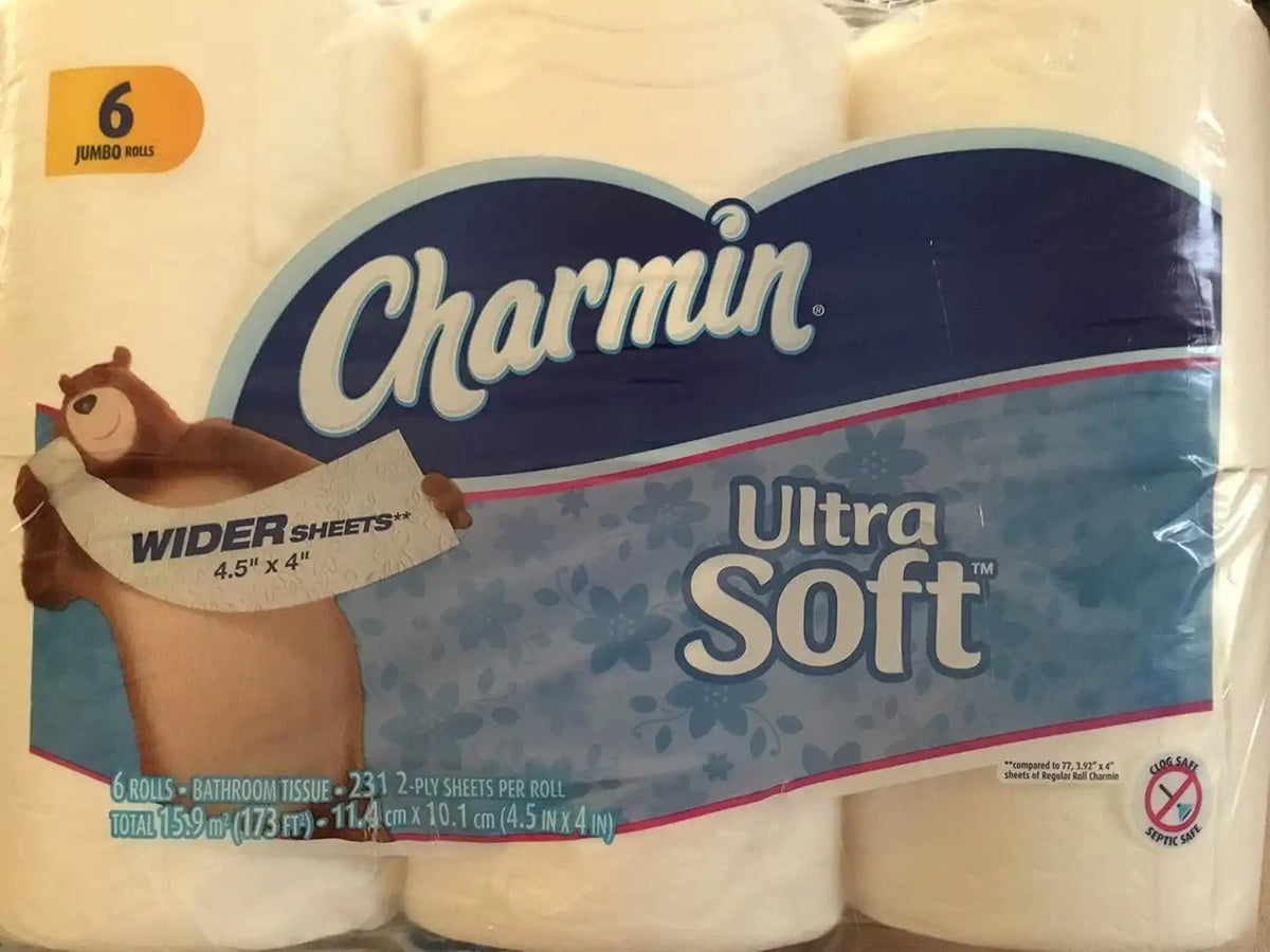 Charmin Ultra Soft Bathroom Tissue - 6 Jumbo Rolls