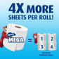 Charmin Ultra Strong Toilet Paper, 4 Mega Rolls = 16 Regular Rolls