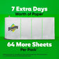 Bounty Quick-Size Paper Towels, 16 Family Rolls = 40 Regular Rolls