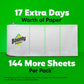 Bounty Quick-Size Paper Towels, White, 8 Family Triple Rolls = 27 Regular Rolls